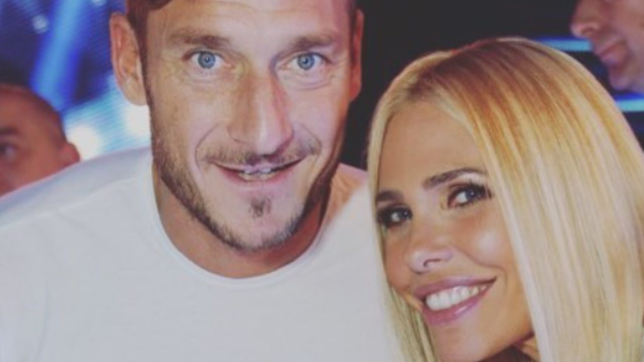 Francesco Totti e Ilary Blasi torna il sereno