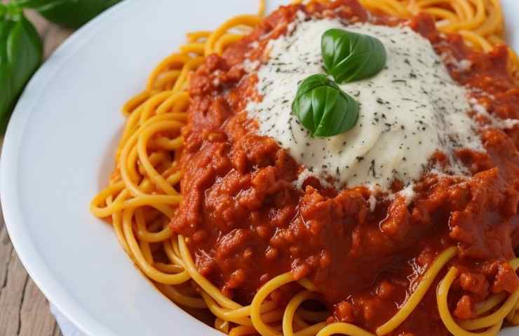 Spaghetti al sugo 