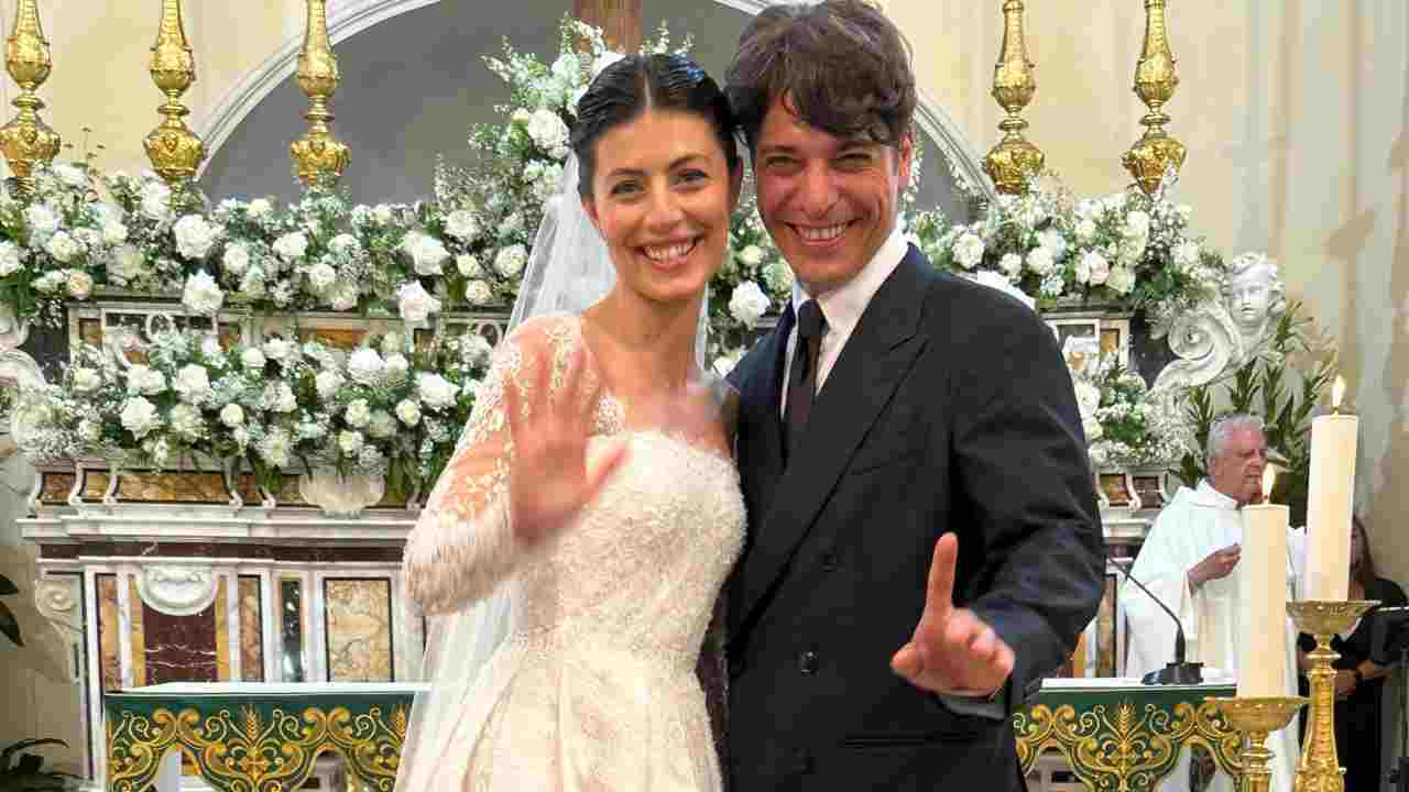 Alessandra Mastronardi, il suo abito da sposa